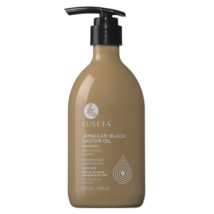 Luseta Jamaican Black Castor Oil Shampoo Strengthen and Restore Fine and Dry Hair Scalp Care 169oz