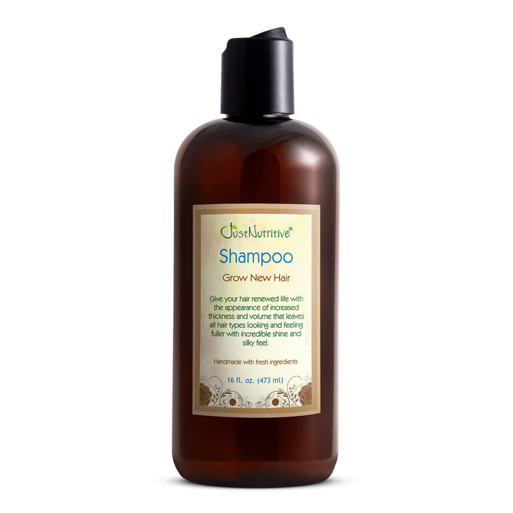 Grow New Hair Shampoo Healthy Hair Growth Natural Shampoo For Both Men And Women Hair Care Hair Growth Just Nutritive 16