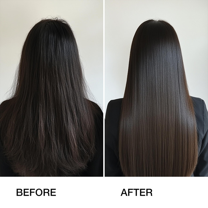 GK HAIR Global Keratin Balancing Shampoo and Conditioner Sets 101 Fl Oz300ml with Anti Frizz Serum Argan Oil 169 Fl Oz50
