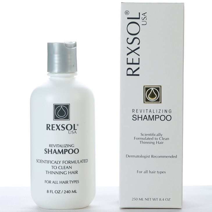REXSOL Revitalizing Shampoo Scientifically Formulated to clean thinning hair 240 ml 8 fl oz