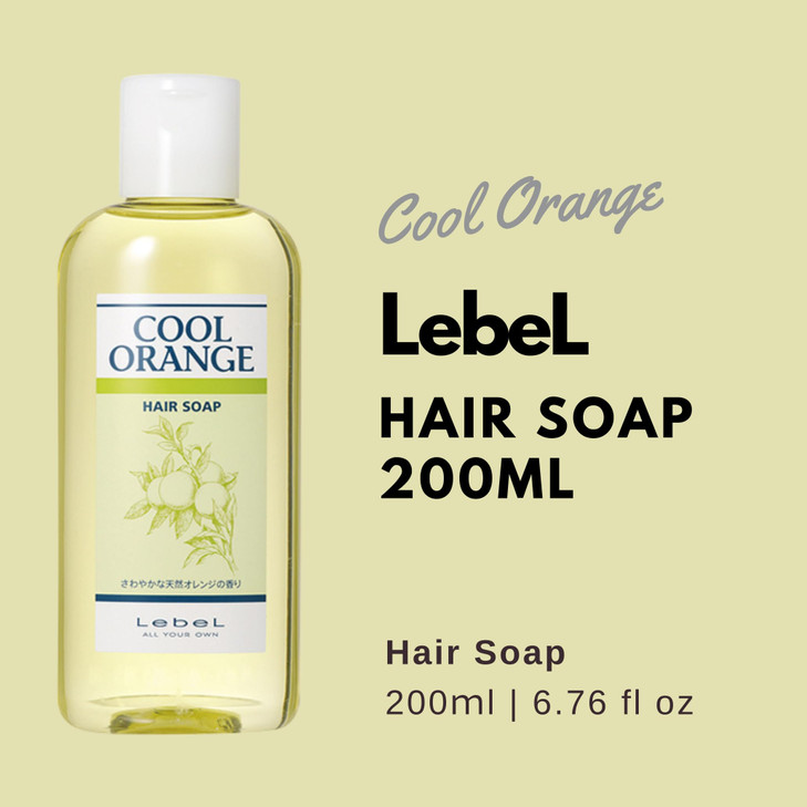 Lebel Cool Orange Hair Soap 200ml