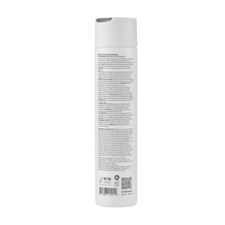 BosleyMD MendXtend Strengthening Shampoo Conditioner and Kit to Promote Growth Prevent Breakage with Saw Palmetto Hyalur