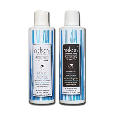 Moisture Healing Shampoo Conditioner Set 8oz 2Pack