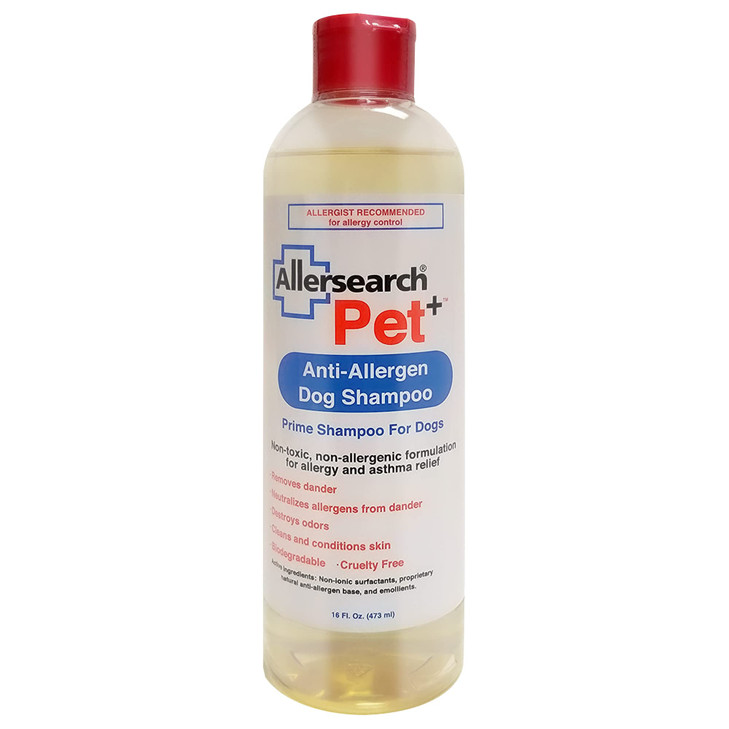 Allersearch Pet AntiAllergen Dog Shampoo 16 Oz