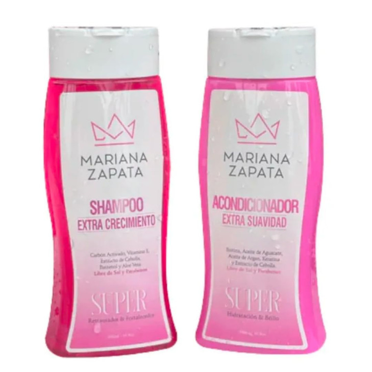 MARIANA ZAPATA Shampoo Conditioner Extra Cabello Hair Care SetKit Champu y AcondicionadorRinse 2x 169oz500ml
