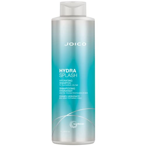 Joico HydraSplash Hydrating Shampoo For Fine Medium Dry Hair Replenish Moisture Add Hydration Softness With Sea Kelp Coc