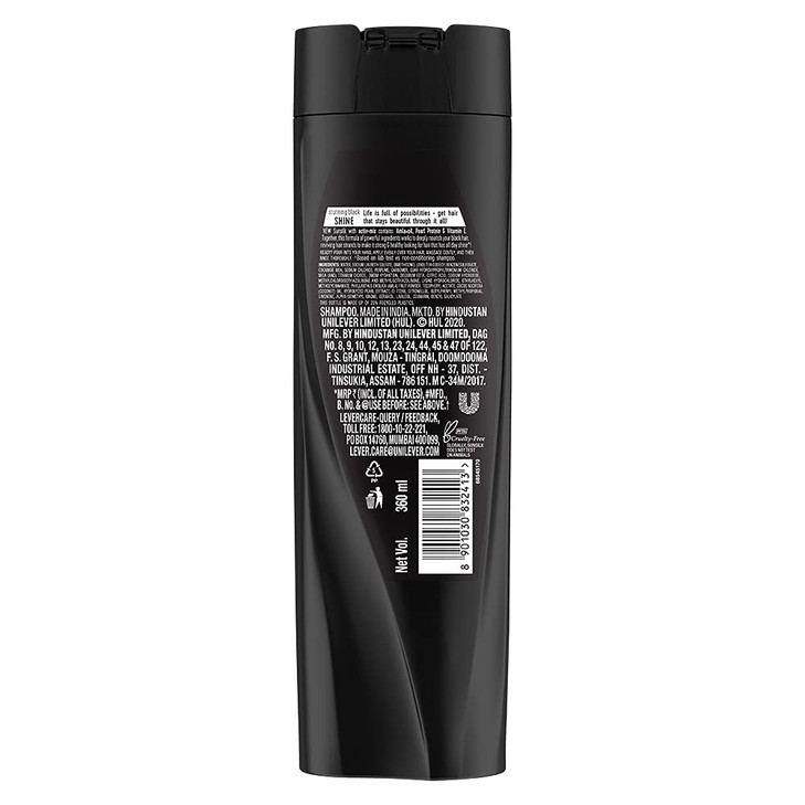 Sunsilk Stunning Black Shine Shampoo 340Ml 340Ml by Sunsilk