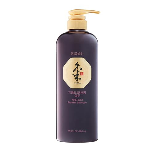 Daeng Gi Meo Ri Ki Gold Premium Shampoo and Treatment Set Promotes Healthy Hair Growth Scalp Stimulant Prevents Hair Los