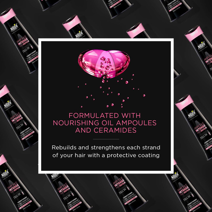 Natural FORMULA Ampoule Intense Hair Conditioner Professional Ampoule Treatment with Natural Oils Repair Restore and Nou