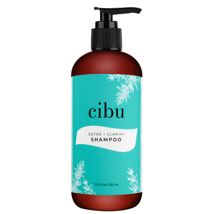 CIBU Detox Clarify Shampoo 30007 Cleanses Gently Removes Product Build Up Chlorine Hard Water Minerals for All Hair Type