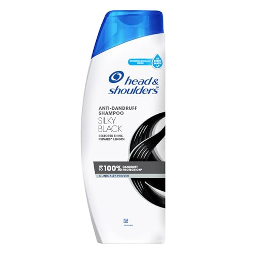 Head Shoulders Silky Black Shampoo 180ml