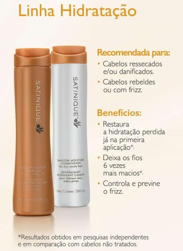 Satinique Smooth Moisture Shampoo Conditioner 2 94 Oz by SatiniqueAmway