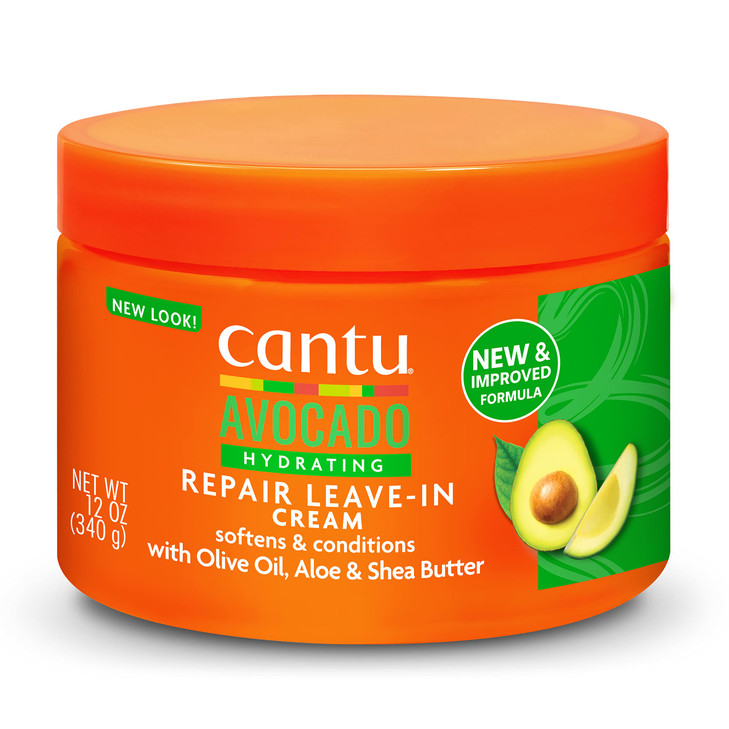 Cantu Avocado Hydrating Repair LeaveIn Conditioning Cream 12 Ounce
