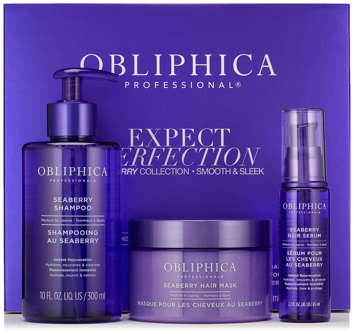 Obliphica Expect Perfection Sleek Smooth Seaberry Collection Unleash The Power of Effortlessly Sleek and Smooth Hair Rad
