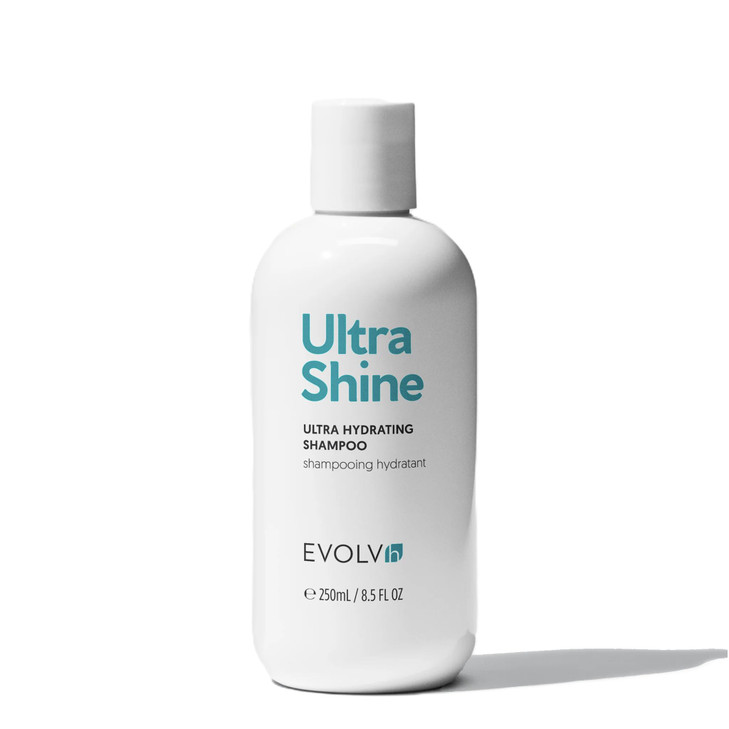 EVOLVh Natural UltraShine Moisture Shampoo Vegan NonToxic Clean Hair Care 85 fl oz 250 mL
