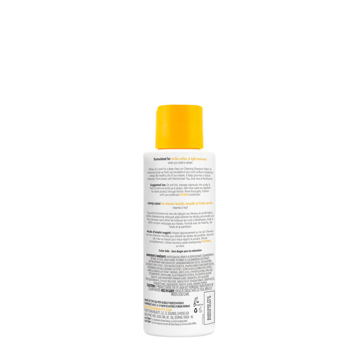 PATTERN Beauty by Tracee Ellis Ross Mini Cleansing Shampoo w Matcha Green Tea for Curls Coils 3 fl oz