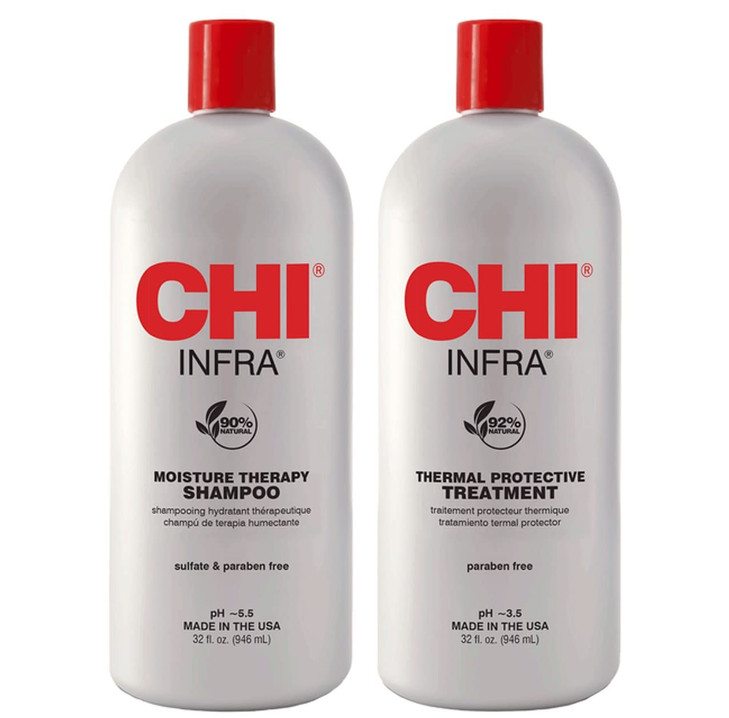 Infra Shampoo Treatment 32oz Duo Set