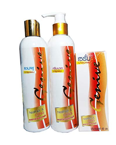 Genive Shampoo Conditioner and serum set Sulfate Free Shampoo