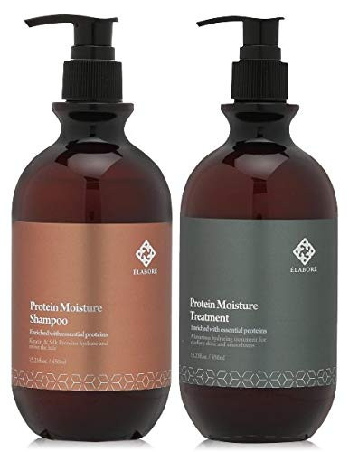 Elabore Protein Moisture Shampoo Treatment Set 1521 floz 450 ml