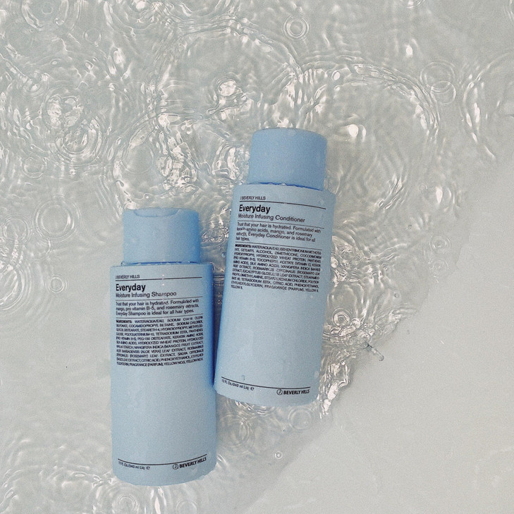 J Beverly Hills Blue Everyday Moisturizing Conditioner with Keratin for Hydration 12 Oz