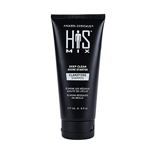 Mixed Chicks HIS MIX Deep Clean Shine Starter Clarifying Shampoo for Men 6 fl oz 177 ml