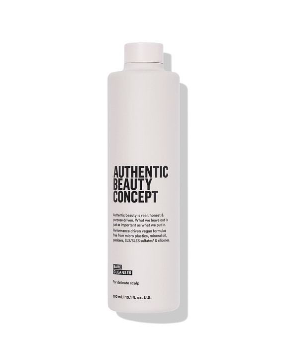 Authentic Beauty Concept Bare Cleanser FragranceFree Shampoo Unscented Scalp Cleanser for Build Up For Sensitive Scalp A