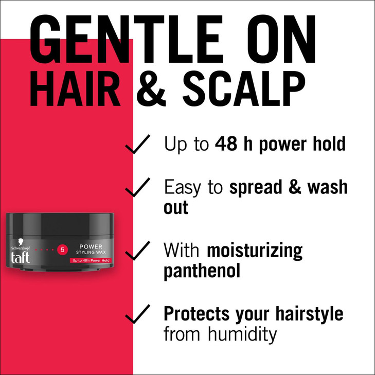 Schwarzkopf Professional Taft Power Wax Hair Styler 75 ML by Schwarzkopfhenkel