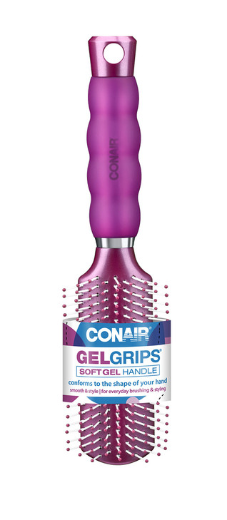 Conair Hair Brush Gel Grips All Purpose colors vary