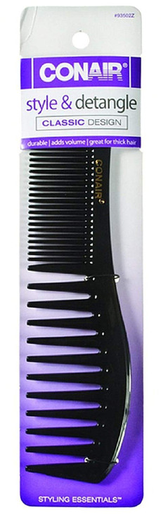 Conair Styling Essentials WideTooth Lift Comb 1 ea Pack of 3