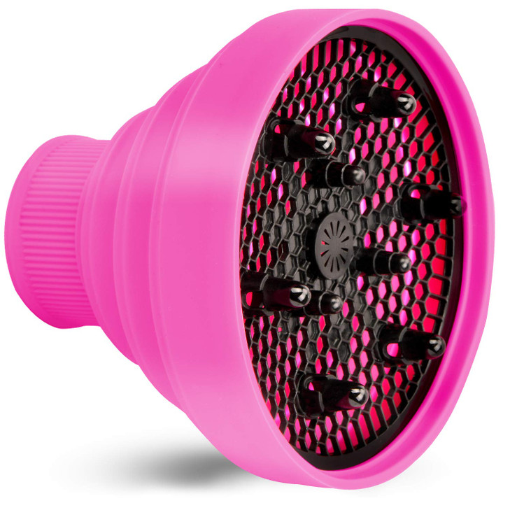 Universal Collapsible Hair Dryer Diffuser Attachment Salon Grade ToolLightweight Foldable Portable Travel Folding Design