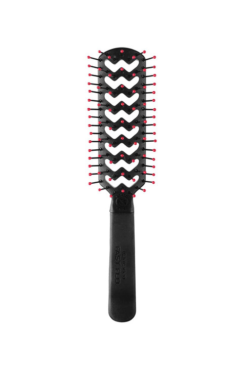 Cricket Static Free Fast Flo Vent Hair Brush Quick Blow Drying Easy Styling and TangleFree Detangling for All Hair Types