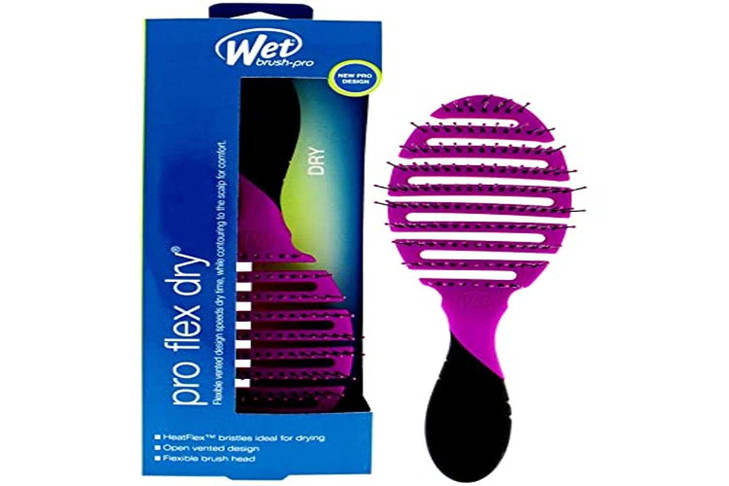 Wet Brush Pro Flex Dry Brush Purple 1 Pc