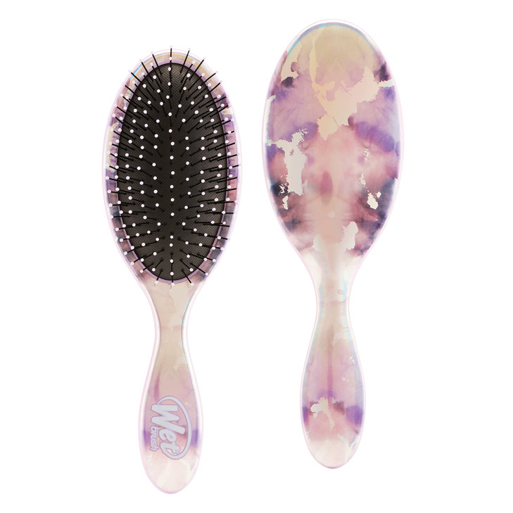 Wet Brush Original Detangler Hair Brush Tye Dye Iris All Hair Types UltraSoft IntelliFlex Bristles Glide Through Tangles