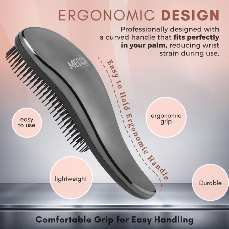 Detangling Brush Detangler Brushes Set 1 Black 1 Pink Hair Brush PainFree Hair Brush Straightener that Removes Tangles a