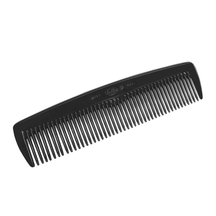 Fuller Brush Mens Classic Hair Comb Fine and Wide Tooth AntiStatic Comb for All Hair Types Durable PocketSize Styling an