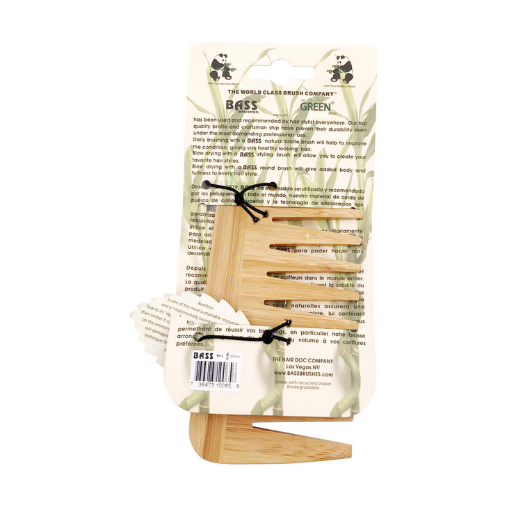 HAIR DOC Medium Wood Comb 1 EA