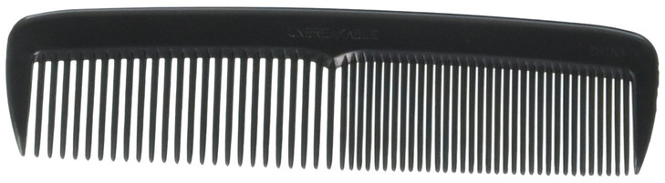 Hair Comb 5 Pocket Size Unbreakable 72 Piece in a Jar Black
