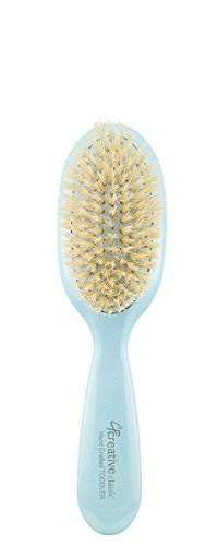 Creative Hair Tools Classic BabyToddler Gentle Boar Bristle Hair Blue