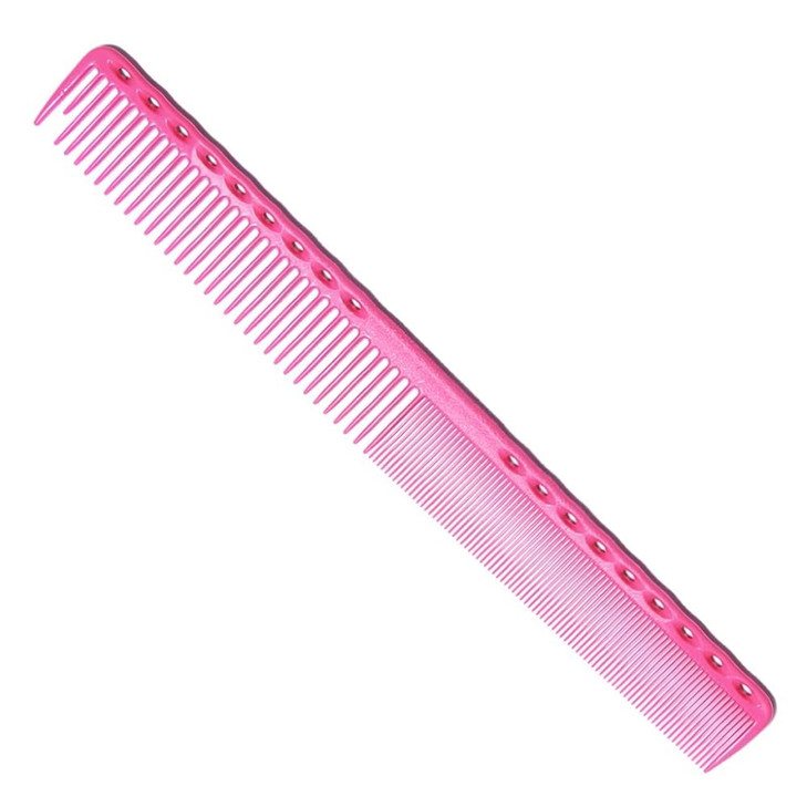 YS Park 331 Fine Cutting Comb Extra Super Long Pink