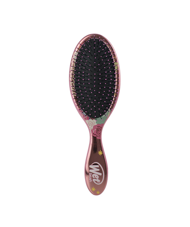 Wet Brush Disney Original Detangler Brush Princess Wholehearted Rapunzel Silver All Hair Types UltraSoft IntelliFlex Bri