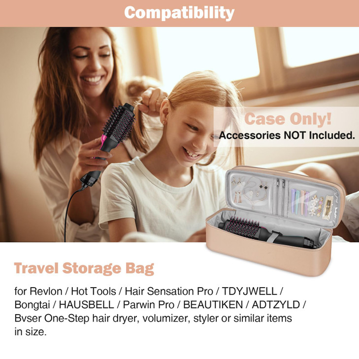 SITHON DoubleLayer Travel Carrying Case for Shark FlexStyleSmoothStyle Water Resistant Storage Organizer Bag for Airwrap