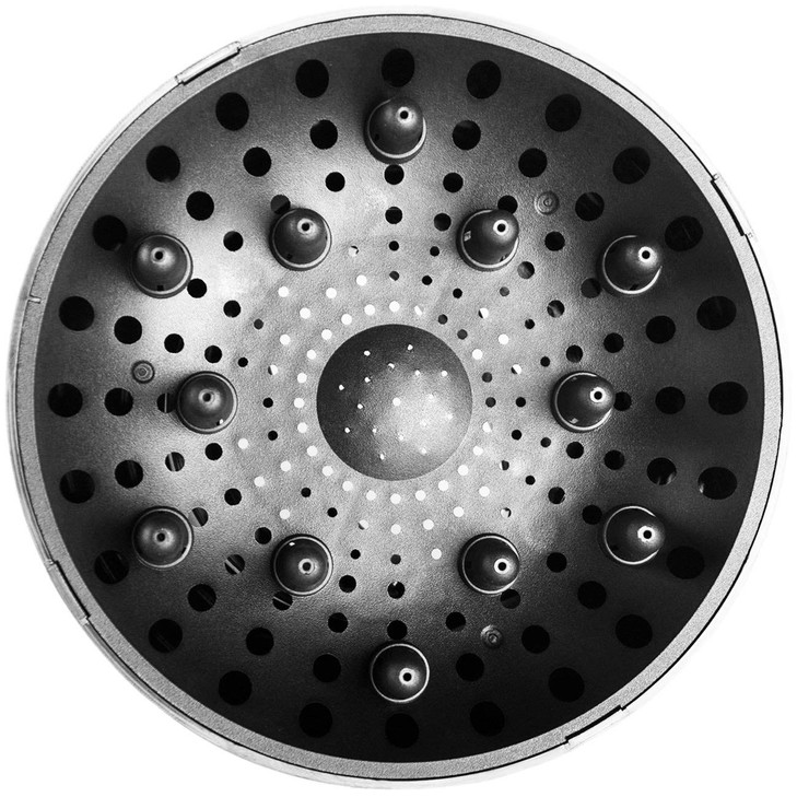 Hairizone Universal Hair Diffuser Adaptable for Blow Dryers with D17Inch to 26Inch for Curly or Wavy Hair Shiny Black