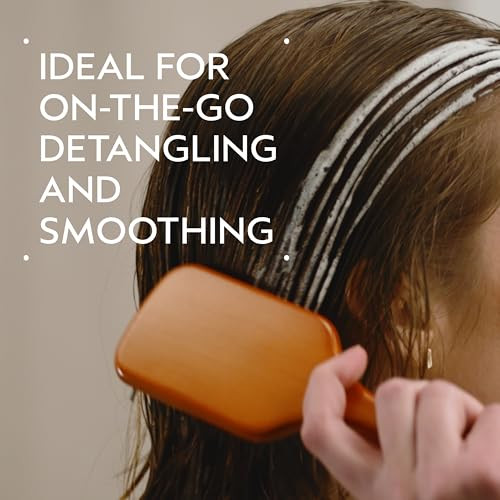 Aveda Wooden Mini Paddle Brush Travel Size Detangling Smoothing Brush Straightening Blow Drying All Hair Types
