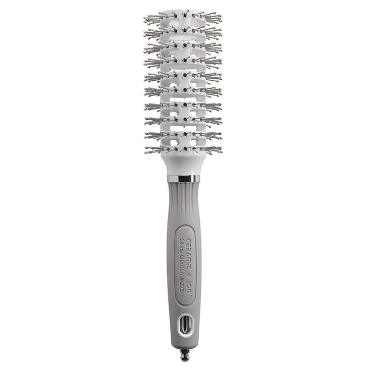 Olivia Garden Ceramic and Ion Turbo Vent Pro Hair Brush CITVPROMD Medium 2 12