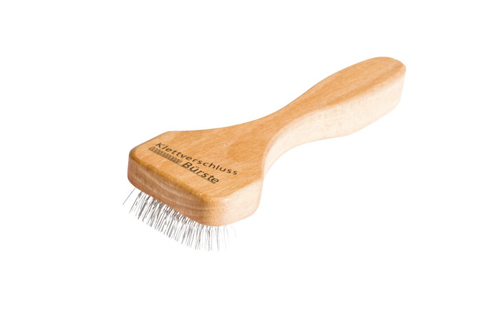 REDECKER Wire Brush with Oiled Beechwood Handle 578Inches Compatible with Velcro Tape and Other Velcro Items