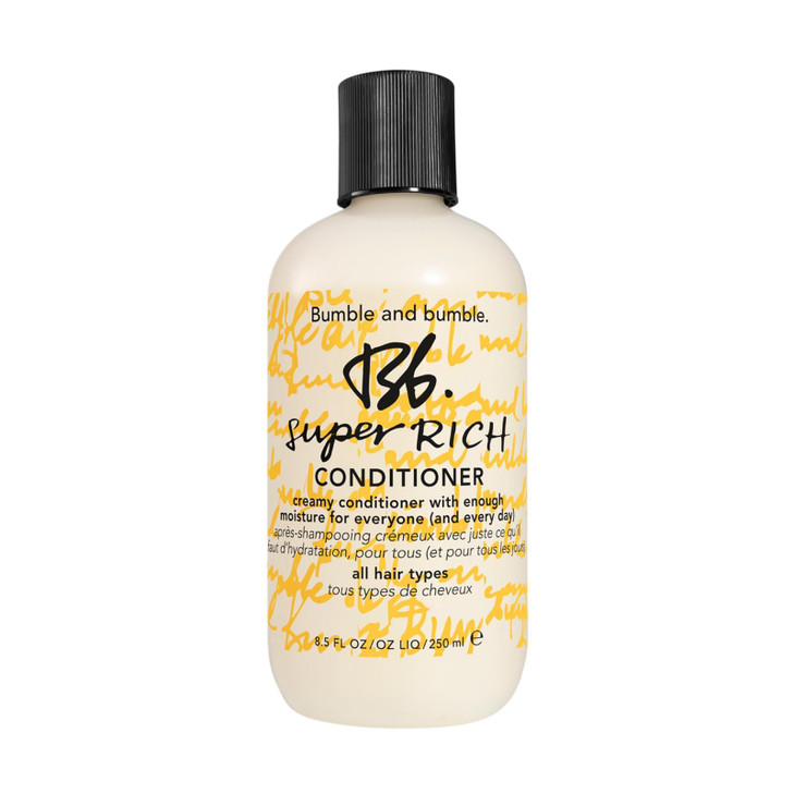 Bumble and bumble Super Rich Hair Conditioner For Every Day Hydrating Adds Shine Curly Wavy Straight With Glycerin Avoca