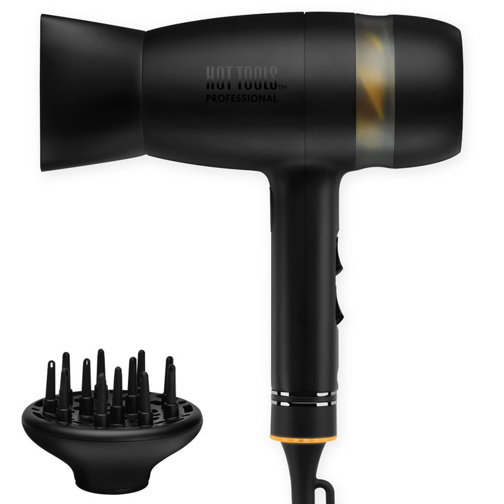 Hot Tools Pro Artist Black Gold Quietair Power Dryer Powerful Zen Drying Experience