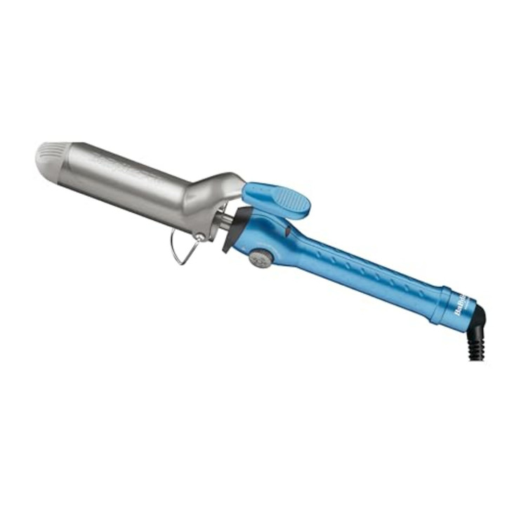 BaBylissPRO Nano Titanium Spring Curling Iron 125 Professional Spring Hair Curler for Long Lasting Curls All Hair Types