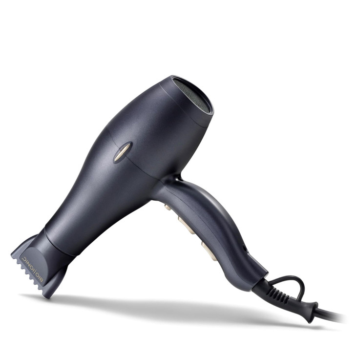 Bio Ionic GoldPro Hair Dryer Blue Moisturizing Heat Technology 24K Gold MX UltraPowerful 1875W AC Motor Lightweight Blow