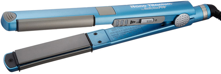 BaBylissPRO Nano Titanium Flat Iron Hair Straightener 1 U Styler Straightener Iron for Professional Salon Results and Al